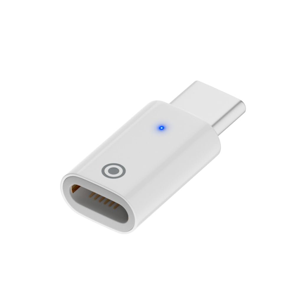 ZORBES Charger Adapter for Apple Pencil 1st Gen, Female to Female Charging Connector for iPad Pen 1st Gen, Charging Adapter for Apple Pencil 1st Gen, 1pcs ZORBES Charger Adapter for Apple Pencil 1st Gen, Female to Female Charging Connector for iPad Pen 1st Gen, Charging Adapter for Apple Pencil 1st Gen, 1pcs